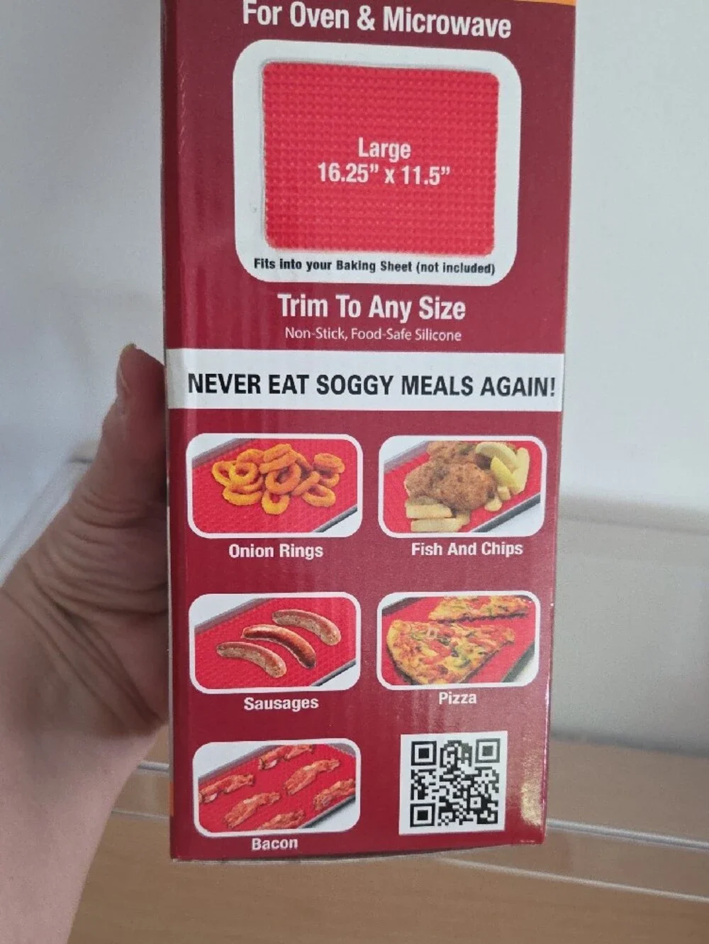 As Seen On TV red silicone
